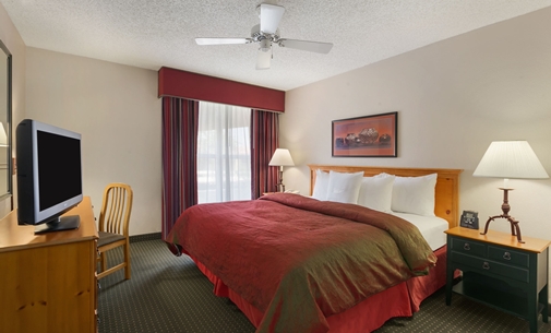 hotel room at Homewood Suites in Phoenix